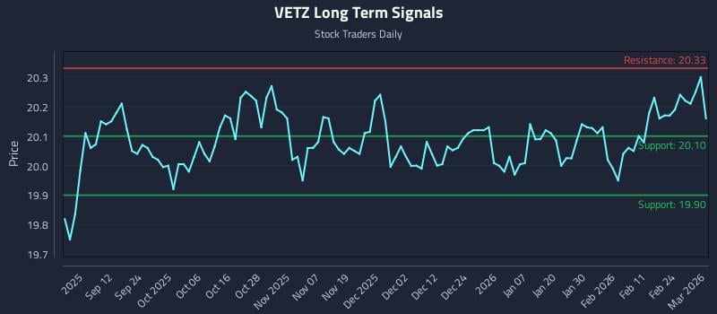 VETZ Long Term Analysis for March 2 2026 VETZ Long Term Analysis for March 2 2026